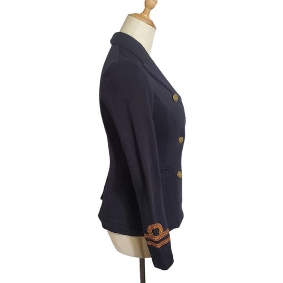 Ralph Lauren Denim & Supply Black Steampunk Nautical Jacket - Picture 2 of 5
